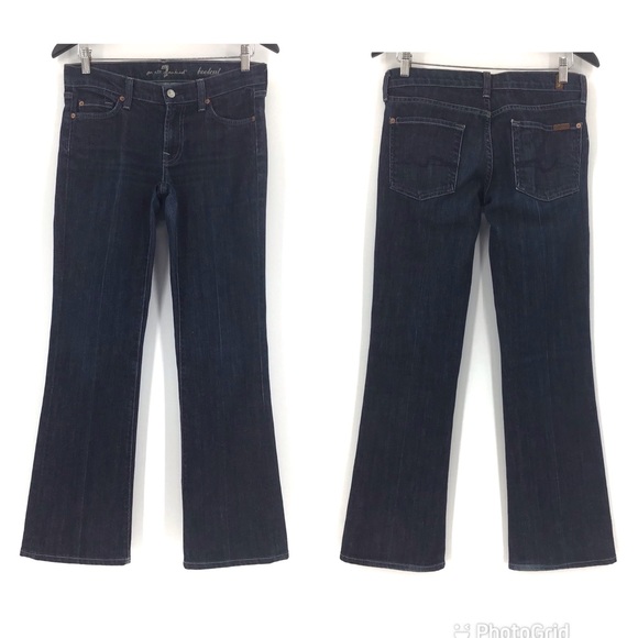 7 For All Mankind Bootcut Jeans (Hemmed), 27 - Picture 5 of 16